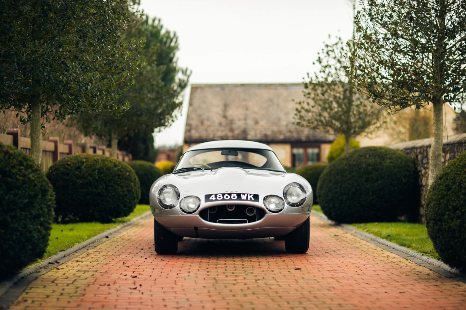 1974 Jaguar E-Type Group 44 Racing Car at the Goodwood Festival of