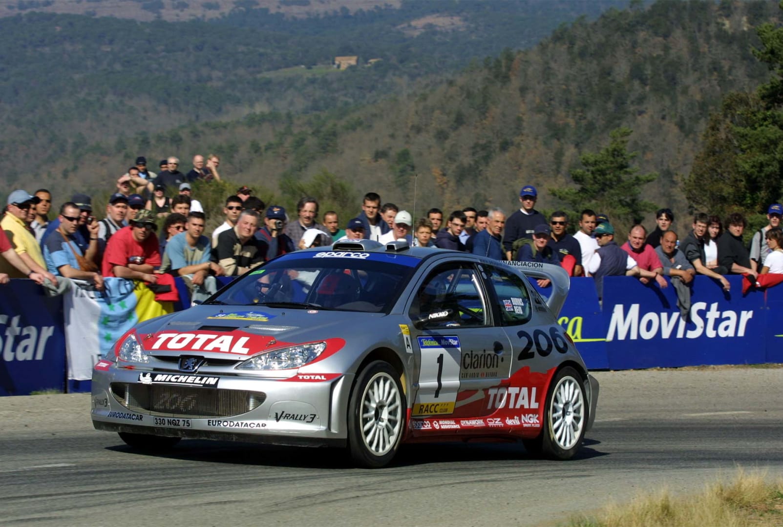 PROVENCE MOULAGE 【 PEUGEOT 206 WRC 】2種 Provence Moulage Peugeot 206 WRC Kit Car Presentation 1:43