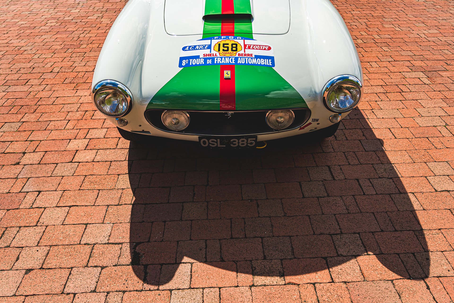 This phenomenal Ferrari triptych is en route to the Goodwood