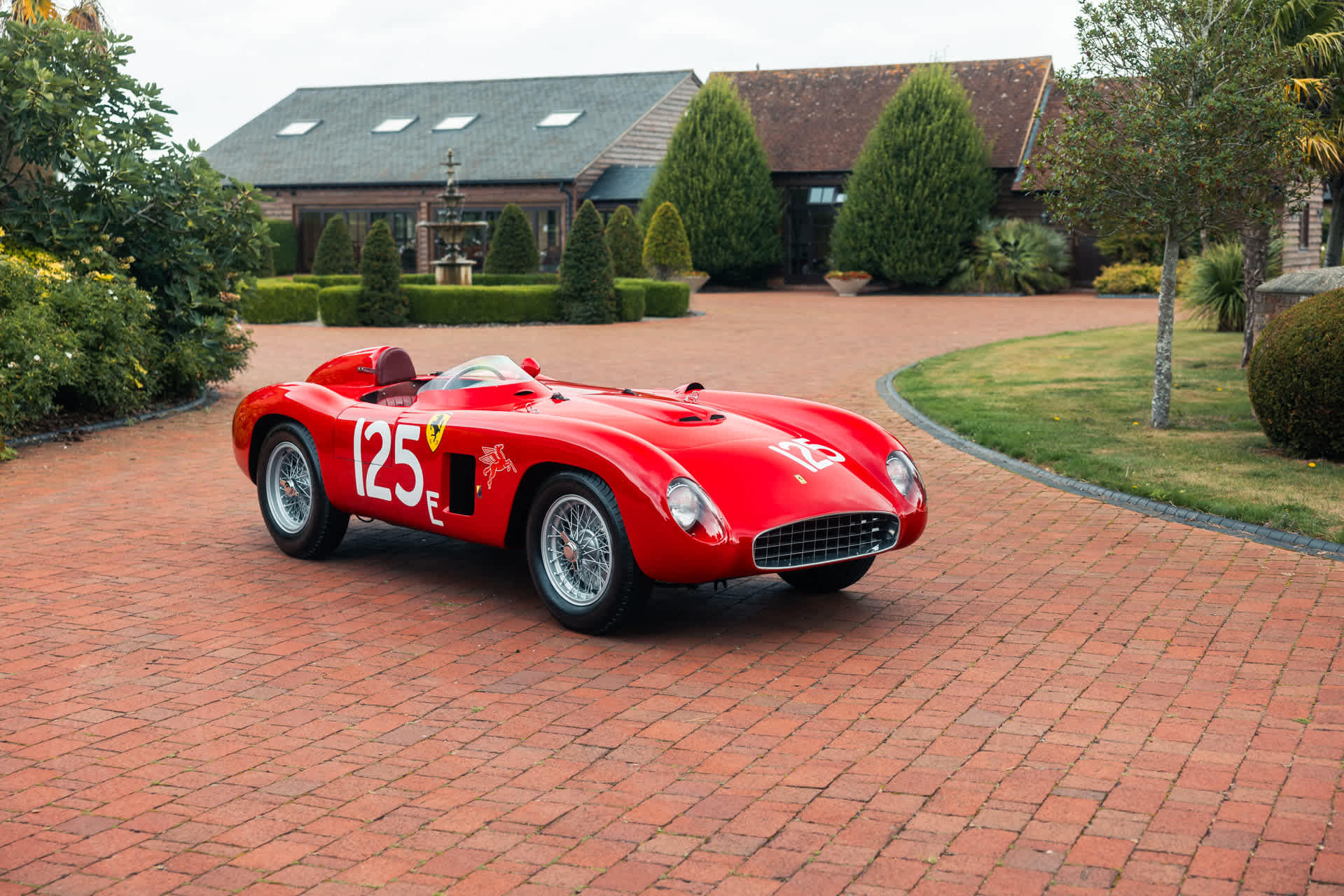 NO SPARK Ferrari 500 Testa Rossa #22 24 Heures du Mans 1956 1/43 MINI