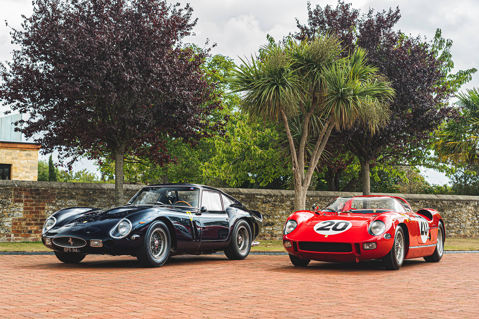 This phenomenal Ferrari triptych is en route to the Goodwood