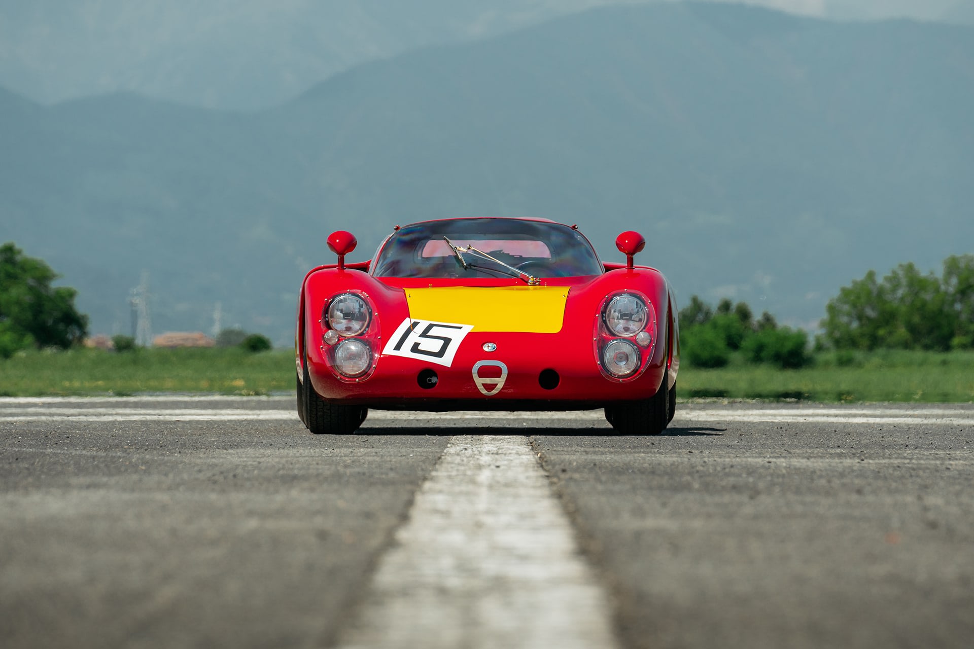 Miniature Alfa Romeo 33.2 1968 1/43 Best 1968 Coda Lunga Le Mans No.39